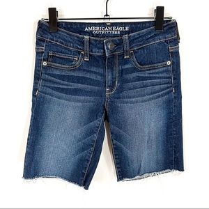 American Eagle Skinny Stretch Bermuda Shorts